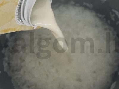 Ryžių košė su sojų pienu Žingsnis 2