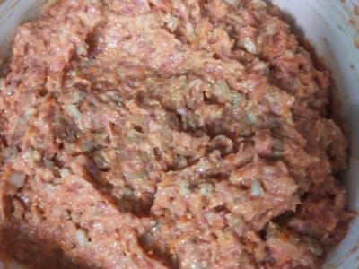 Kalakutienos kotletai "Paslaptis" Žingsnis 4