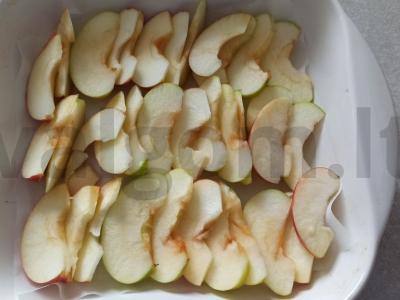 Obuoliai karamelėje Žingsnis 3