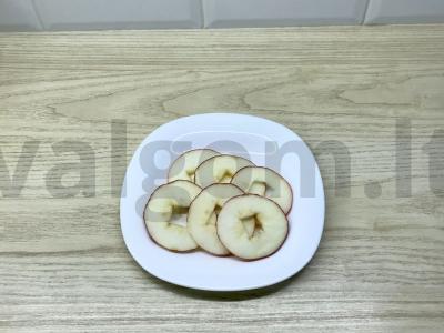 Obuolių blyneliai Žingsnis 4