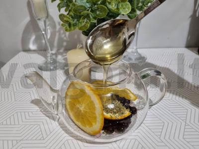 Serbentų ir apelsinų arbata. Žingsnis 2