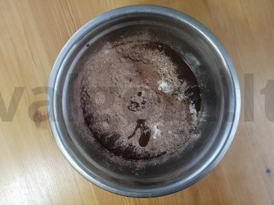 Sultingi brownie keksiukai. Žingsnis 2