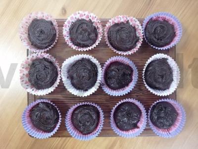 Sultingi brownie keksiukai. Žingsnis 3