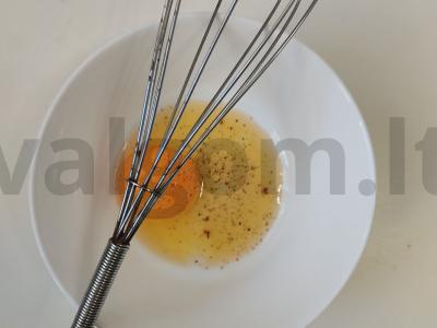 Sūrio mėsainis Žingsnis 1