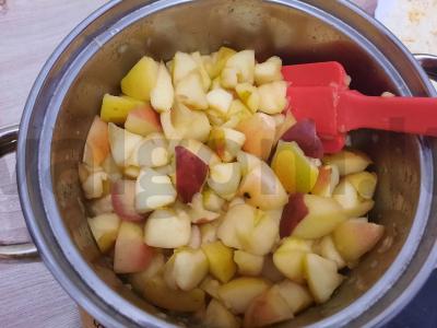 Saldūs obuolių trupiniai Žingsnis 5