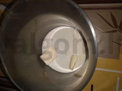 Lėtapėdžiai su vaniliniu grietinėlės padažu Žingsnis 5