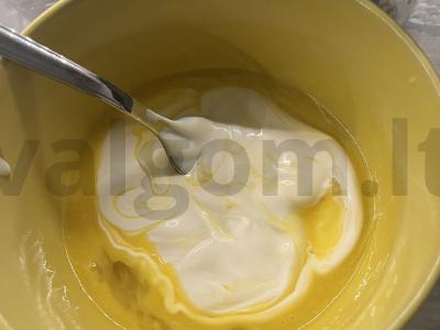Makaronai su virta dešra ir pomidorais Žingsnis 5