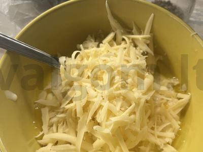 Makaronai su virta dešra ir pomidorais Žingsnis 6