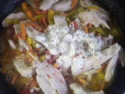 Vištienos krūtinėlės guliašas Žingsnis 5