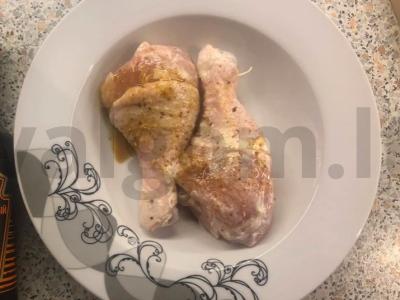 Vištienos šlaunelės grietinėje ir sojų padaže Žingsnis 3