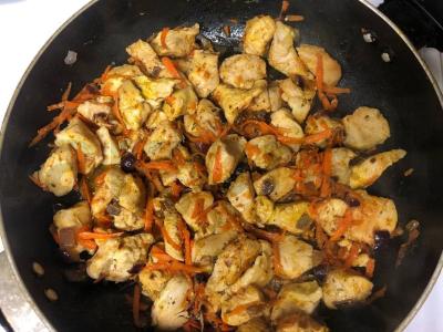 Vištienos krūtinėlė su vermišeliais Žingsnis 2