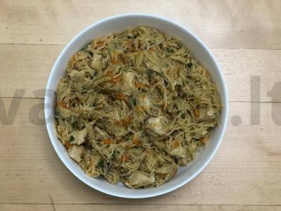 Vištienos krūtinėlė su vermišeliais pagrindine nuotrauka