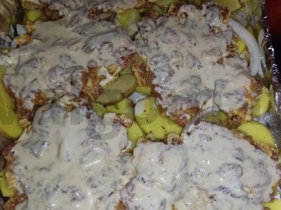 Orkaitėje keptas smulkintas kiaulienos šnicelis Žingsnis 8