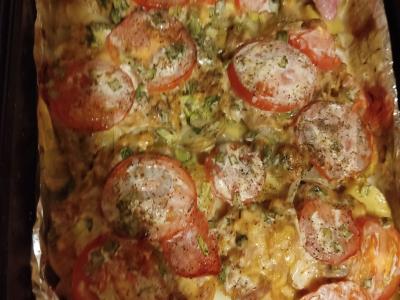 Orkaitėje keptas smulkintas kiaulienos šnicelis Žingsnis 11