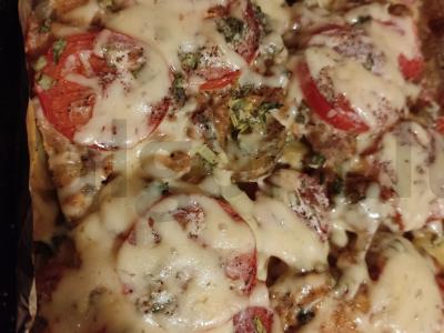 Orkaitėje keptas smulkintas kiaulienos šnicelis Žingsnis 13