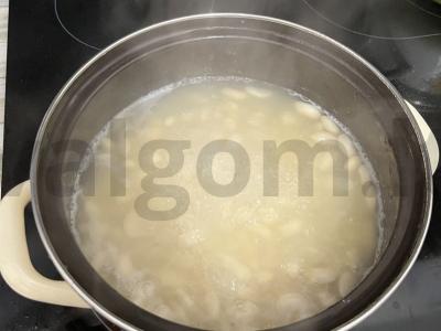 Pupelių ir kopūstų paplotėliai Žingsnis 2