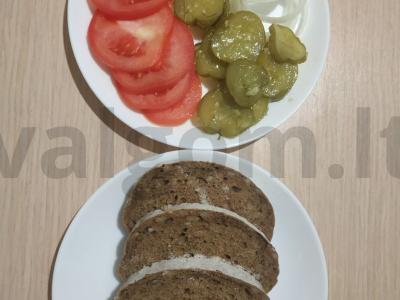 Hamburgeris "Lėkštėje" Žingsnis 4