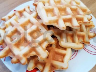 Minkšti Vienos vafliai pagrindine nuotrauka