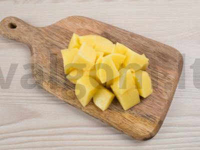 Troškinys su raugintais kopūstais ir džiovintomis slyvomis Žingsnis 3