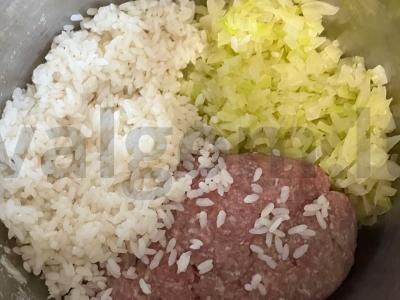 Tinginių įdaryti kopūstai grietinėlės padaže pagal specialų receptą Žingsnis 5