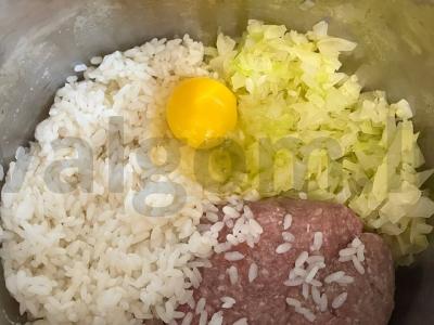 Tinginių įdaryti kopūstai grietinėlės padaže pagal specialų receptą Žingsnis 6
