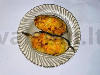 Skanios cukinijos su menke pagrindine nuotrauka