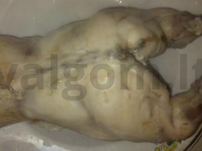 Kepti triušį puoduose Žingsnis 1