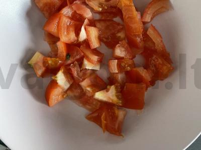 Salotos su kopūstais Žingsnis 1