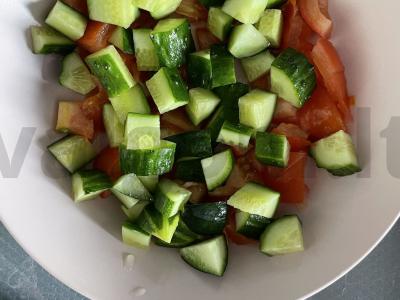 Salotos su kopūstais Žingsnis 2