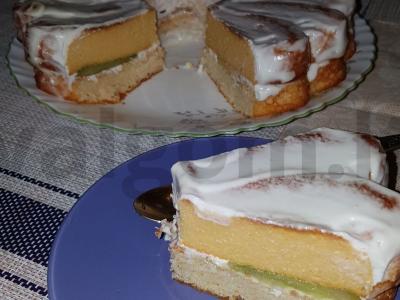 Moliūgų ir obuolių manų kruopų pyragas pagrindine nuotrauka