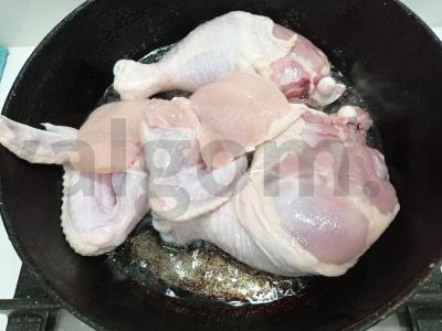 Vištiena su rusva plutele orkaitėje Žingsnis 1