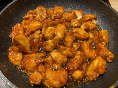 Azijietiško stiliaus vištiena saldžiarūgščiame padaže Žingsnis 3