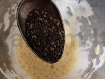 Kefyro ir konservuotų persikų kokteilis Žingsnis 3