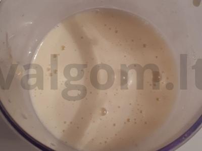 Bananų kefyro kokteilis. Žingsnis 5