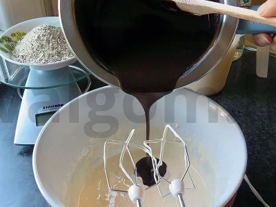 Šokoladinis pyragas. Žingsnis 3
