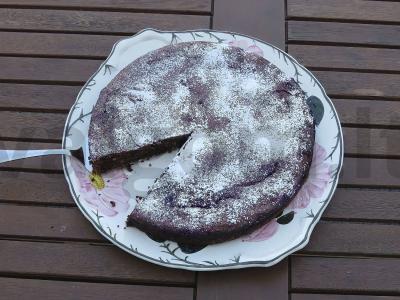 Šokoladinis pyragas. pagrindine nuotrauka