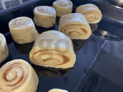 Cinamono bandelės Žingsnis 9