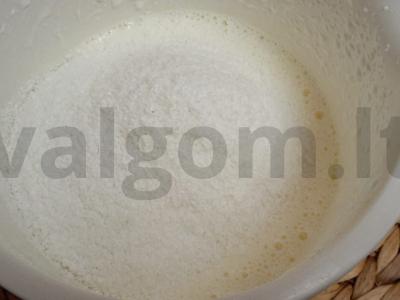 Kokosiniai sausainiai "Paradise Coconut" Žingsnis 3