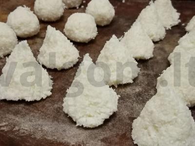 Kokosiniai sausainiai "Paradise Coconut" Žingsnis 4