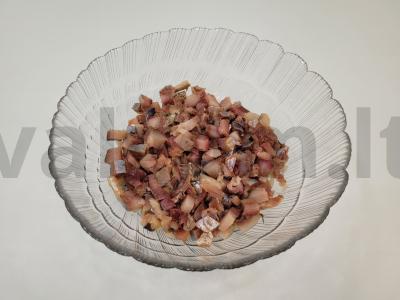 Salotos "Silkė po sniegu". Žingsnis 4