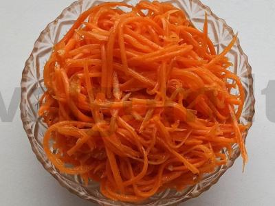 Klasikinės korėjietiškos morkos pagrindine nuotrauka