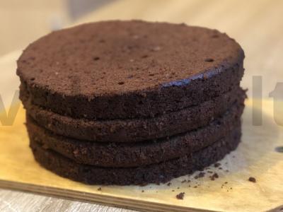 Bananų ir šokolado pyragas Žingsnis 10