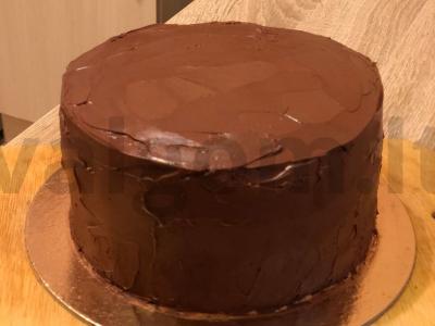 Bananų ir šokolado pyragas Žingsnis 15