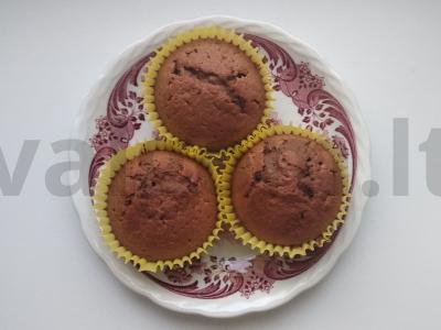 Pieniško šokolado keksiukai pagrindine nuotrauka