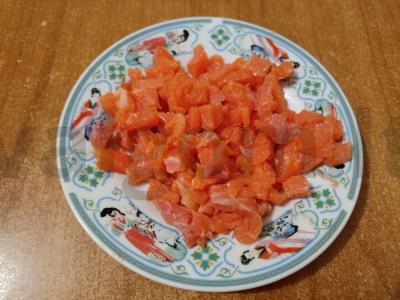 Pitos užkandis su švelniu įdaru Žingsnis 1