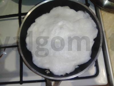 Neįprastas omletas su sūriu Žingsnis 6