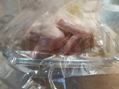 Sultinga vištiena su grikiais ir grybais iš orkaitės Žingsnis 4