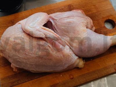 Švelni vištiena su grybais Žingsnis 1