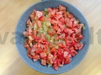 Šakšuka su cukinijomis Žingsnis 3