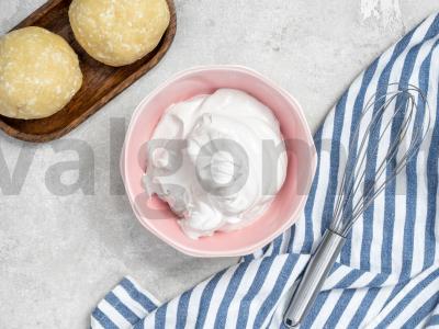 Tortas rožių sausainiai su meringe Žingsnis 2